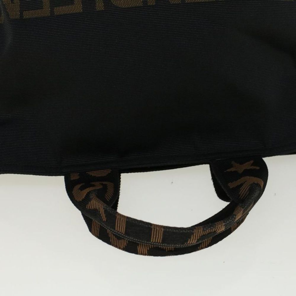 Fendi Black Canvas Handbag (Pre-Owned) - Picture 11 of 12